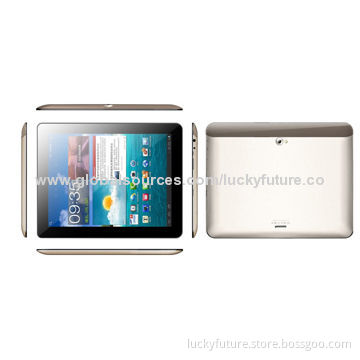 9.7-inch Allwinner A31S Android 4.2 Quad-core Tablet PC with 1GB/8GB, BT, 3G, 2G, Dual Cameras